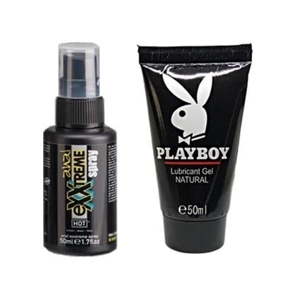 Playboy Hintohu Kadınlara Erkeklere Özel Ferahlatıcı Sprey 50 Ml + Playboy Lubricant 50 Ml Jel