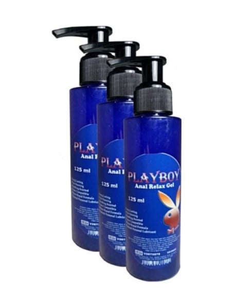 Playboy Lubricant Relax Gel 125 Ml Gel 3 Adet