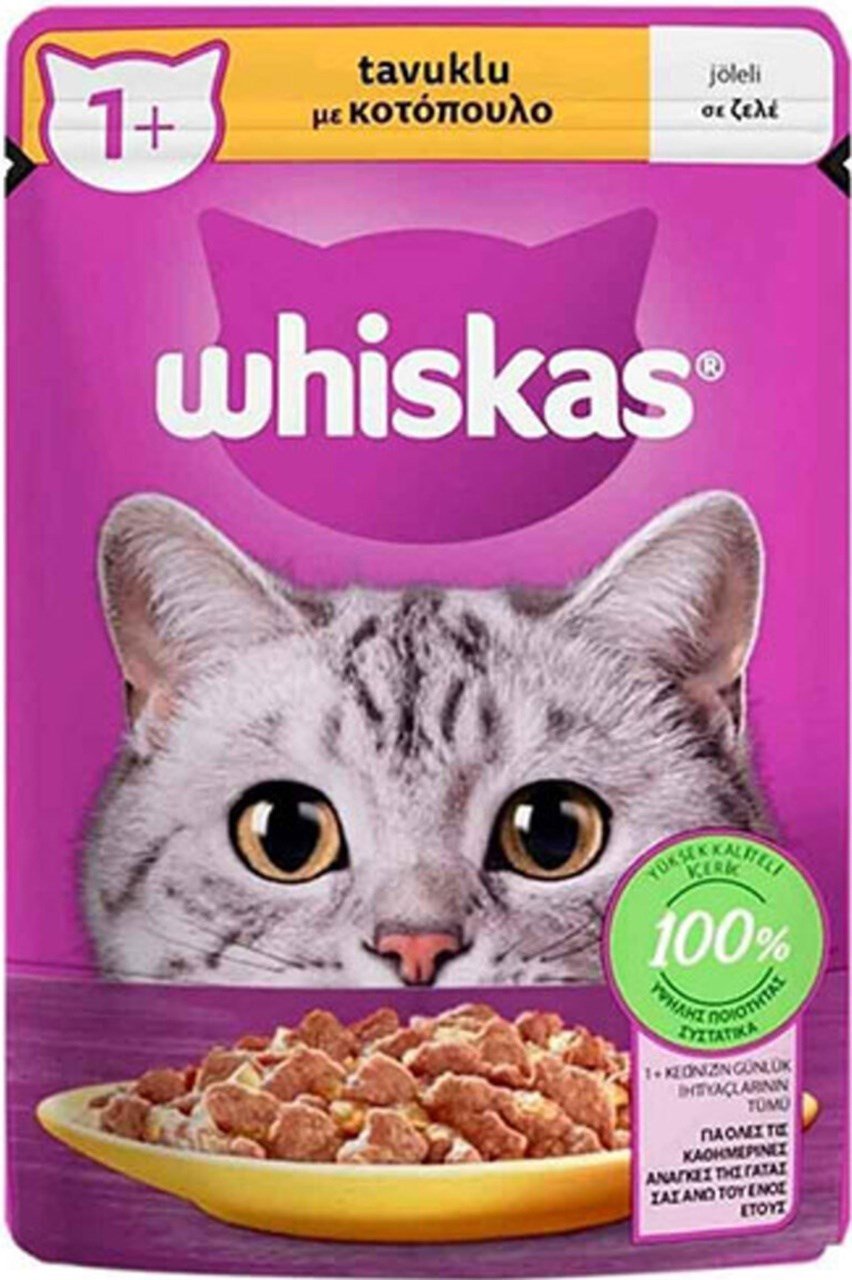 Pouch Jöle İçinde Tavuklu Yetişkin Kedi Konservesi 85 Gr