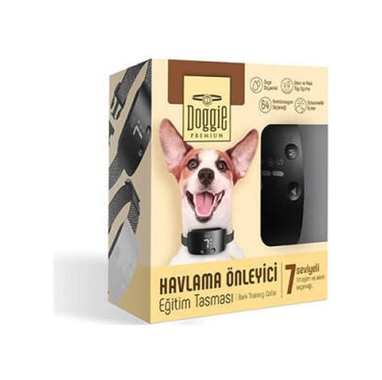Premium Köpek Eğitim Tasması Siyah Çok Renkli