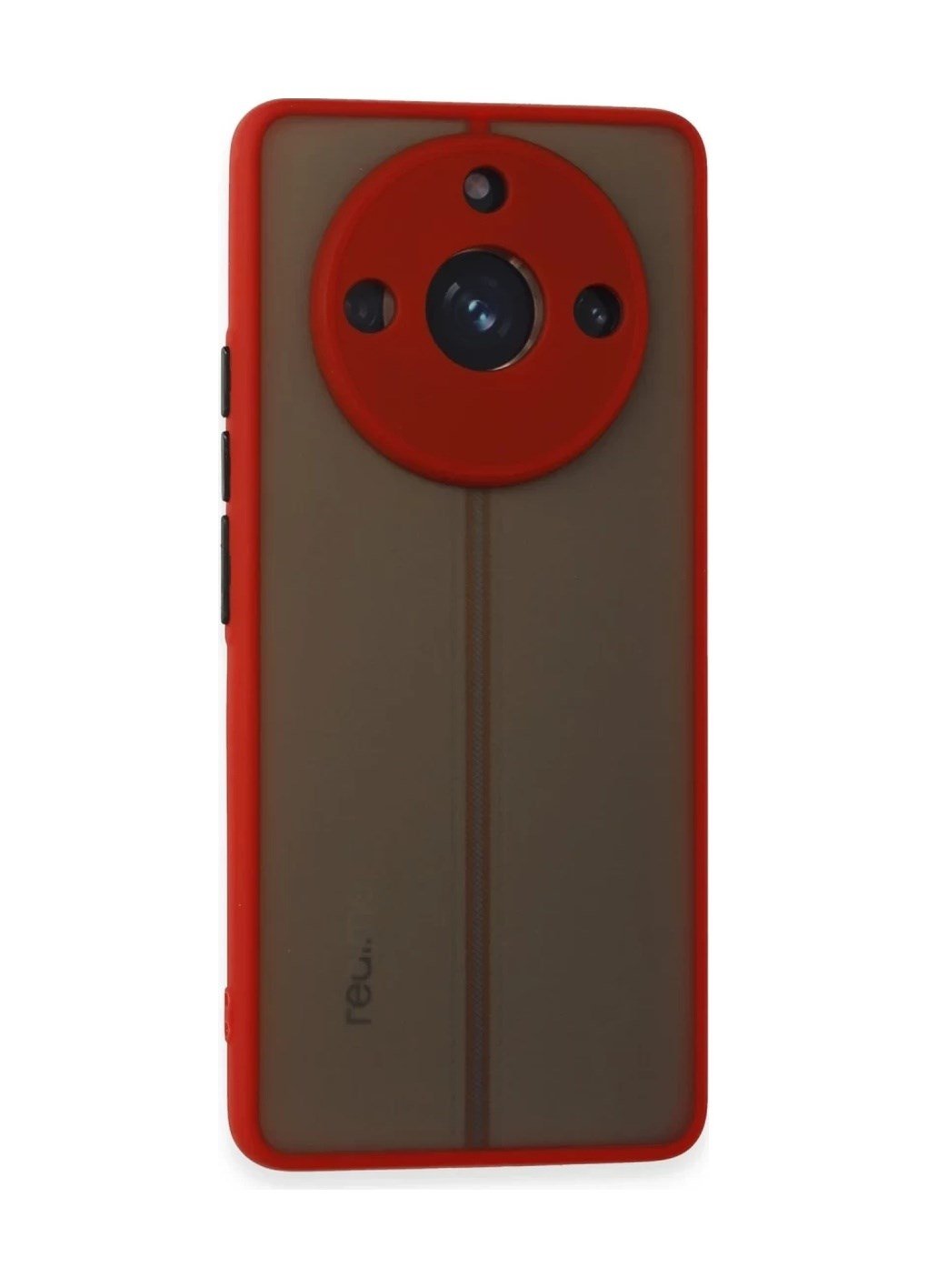 Realme 11 Pro Uyumlu Kılıf Montreal Silikon Kapak - Kırmızı Belirtilmemiş