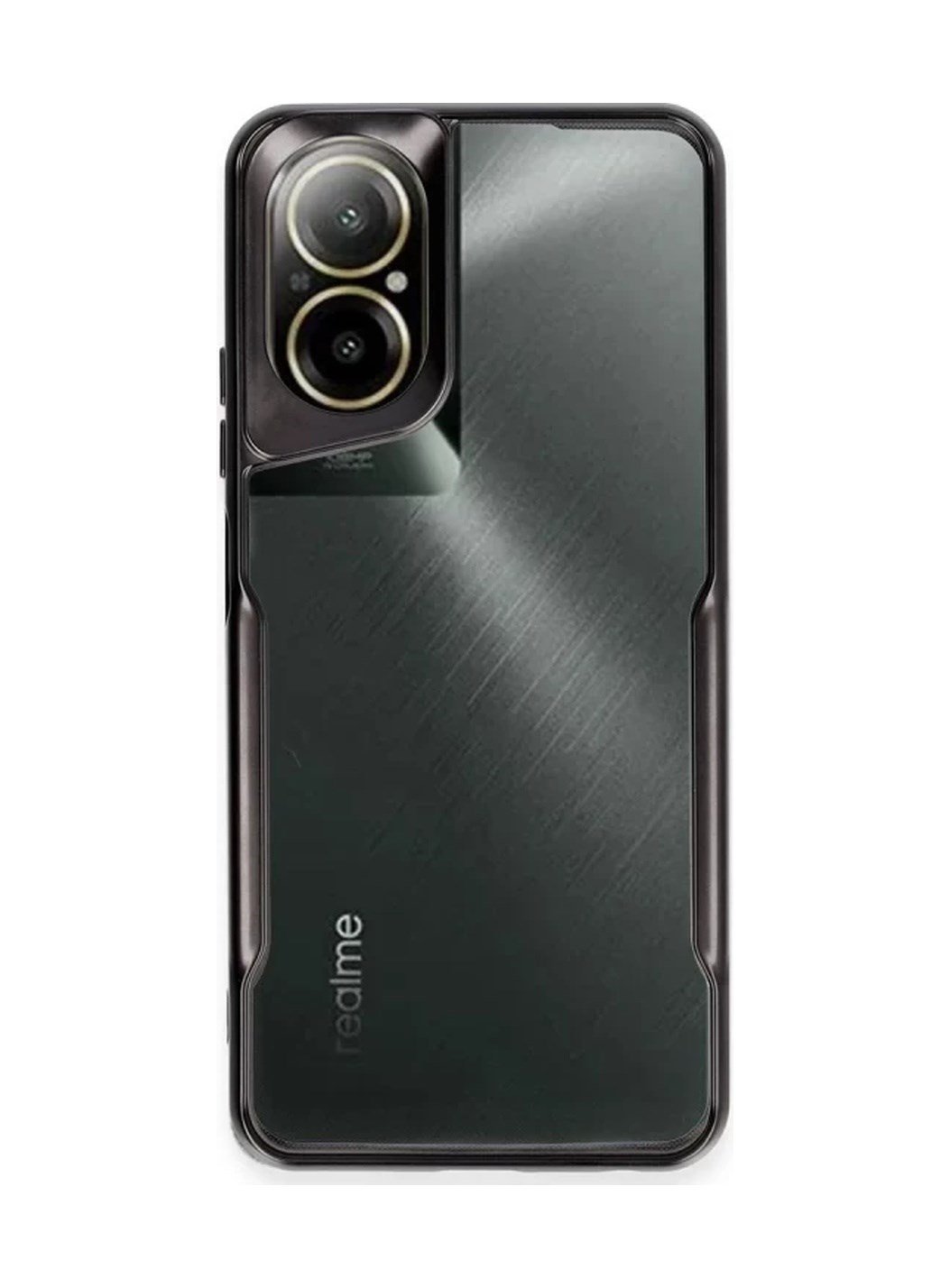 Realme 12 Lite Uyumlu Kılıf Boyi Silikon Kapak - Siyah Belirtilmemiş