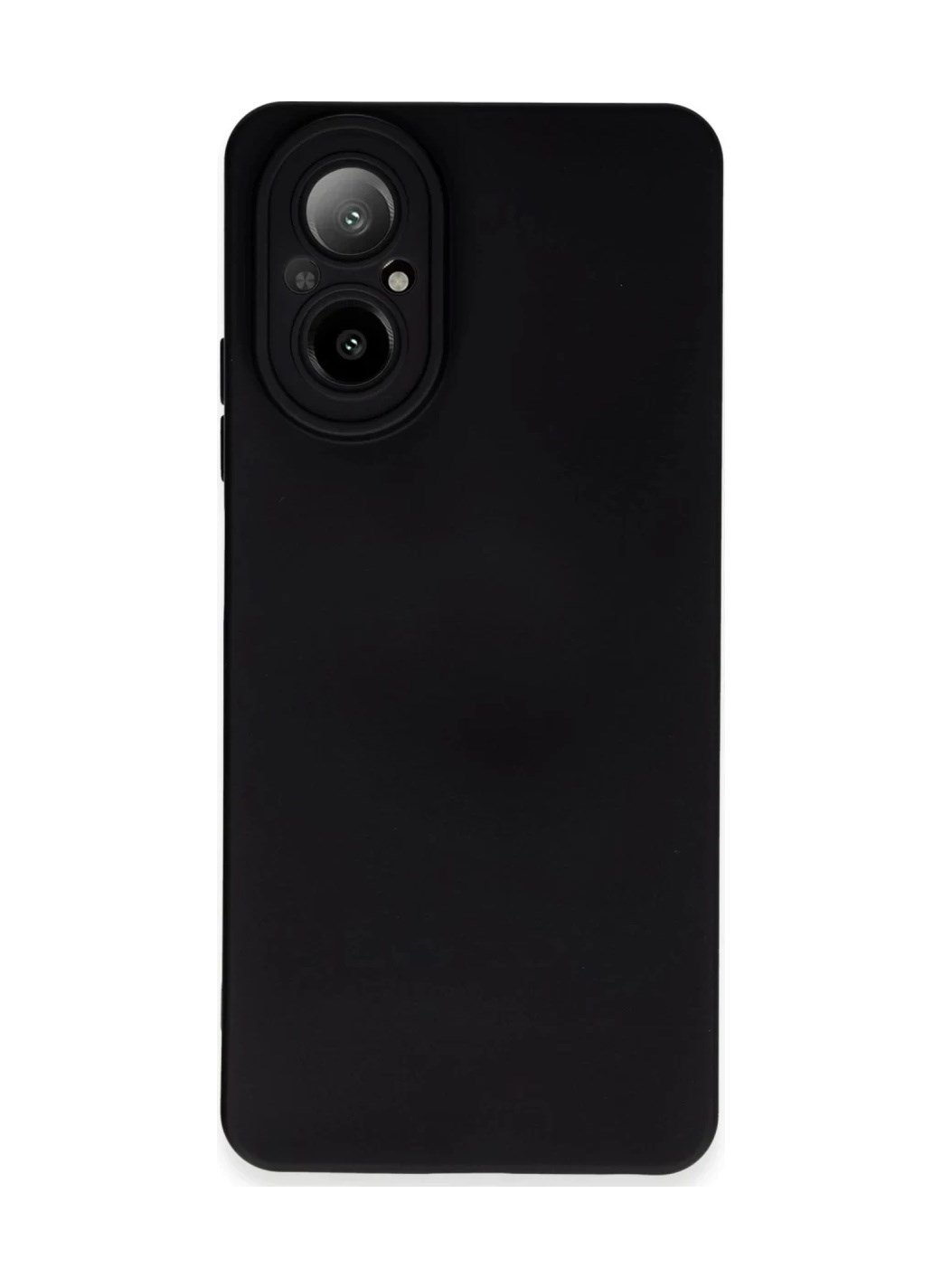 Realme 12 Lite Uyumlu Kılıf Nano İçi Kadife Silikon - Siyah Belirtilmemiş