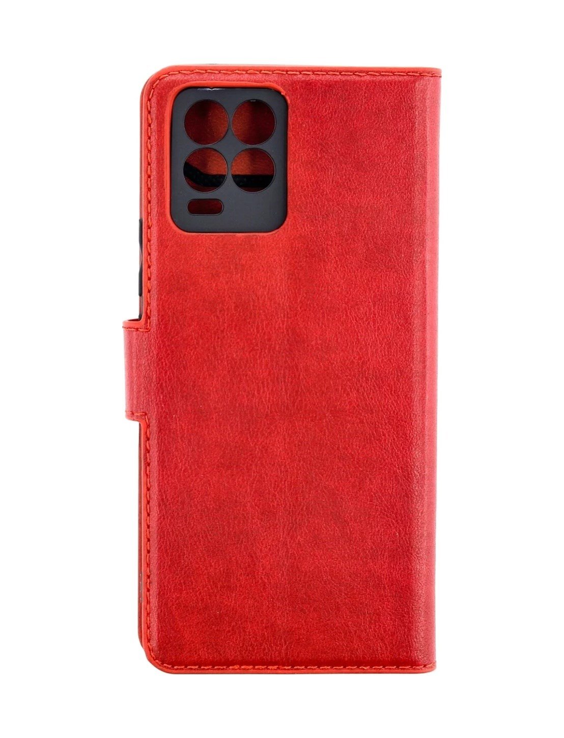 Realme 8 Pro Uyumlu Kılıf Trend S Plus Kapaklı Kılıf - Kırmızı Belirtilmemiş