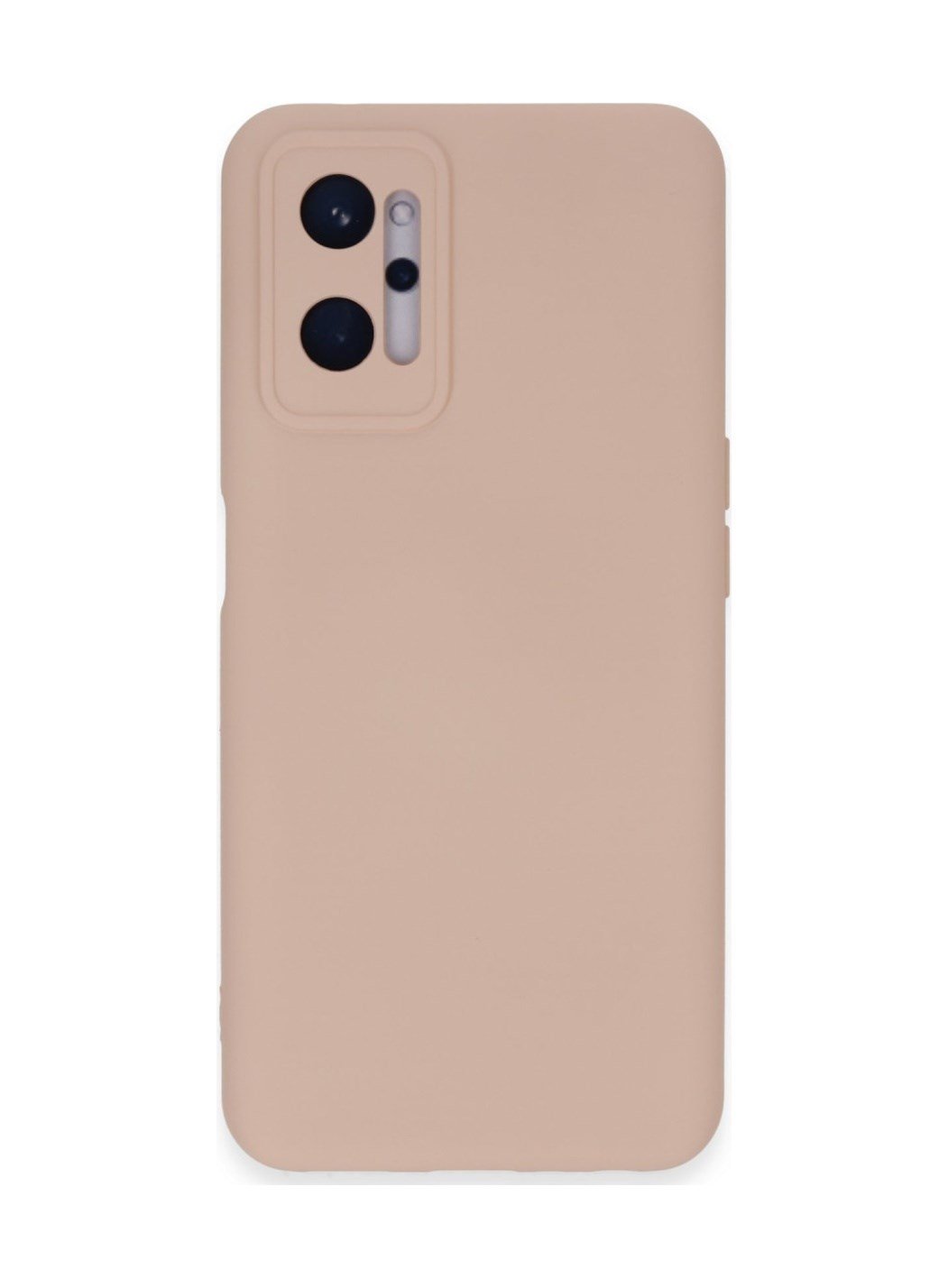 Realme 9i 4g Uyumlu Kılıf Nano İçi Kadife Silikon - Pudra Belirtilmemiş