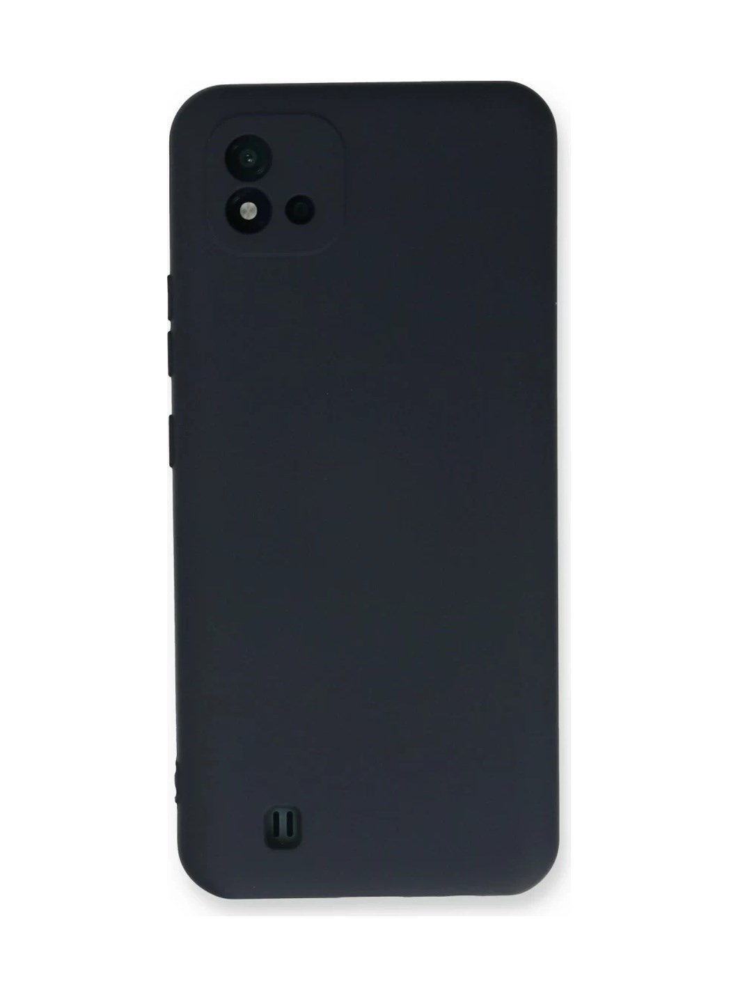 Realme C11 2021 Uyumlu Kılıf Nano İçi Kadife Silikon - Lacivert Belirtilmemiş