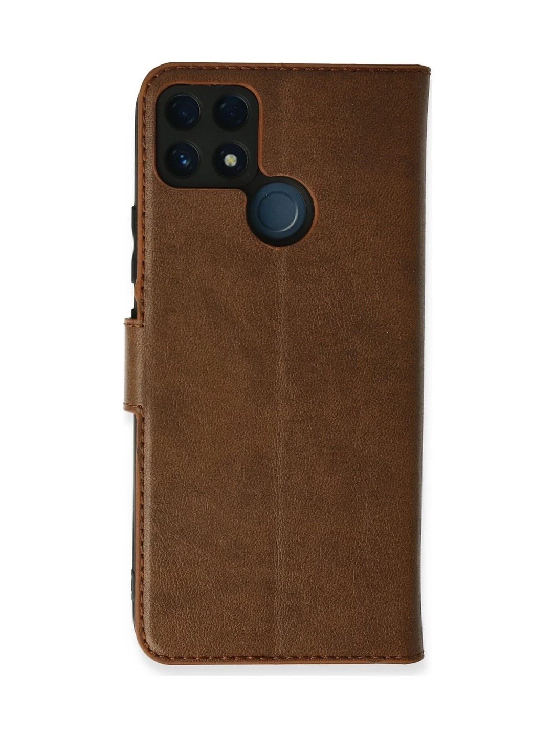 Realme C25 Uyumlu Kılıf Trend S Plus Kapaklı Kılıf - Taba Belirtilmemiş
