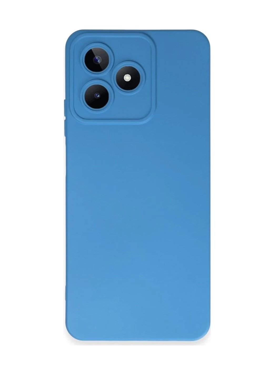 Realme C53 Uyumlu Kılıf Nano İçi Kadife Silikon - Mavi Belirtilmemiş