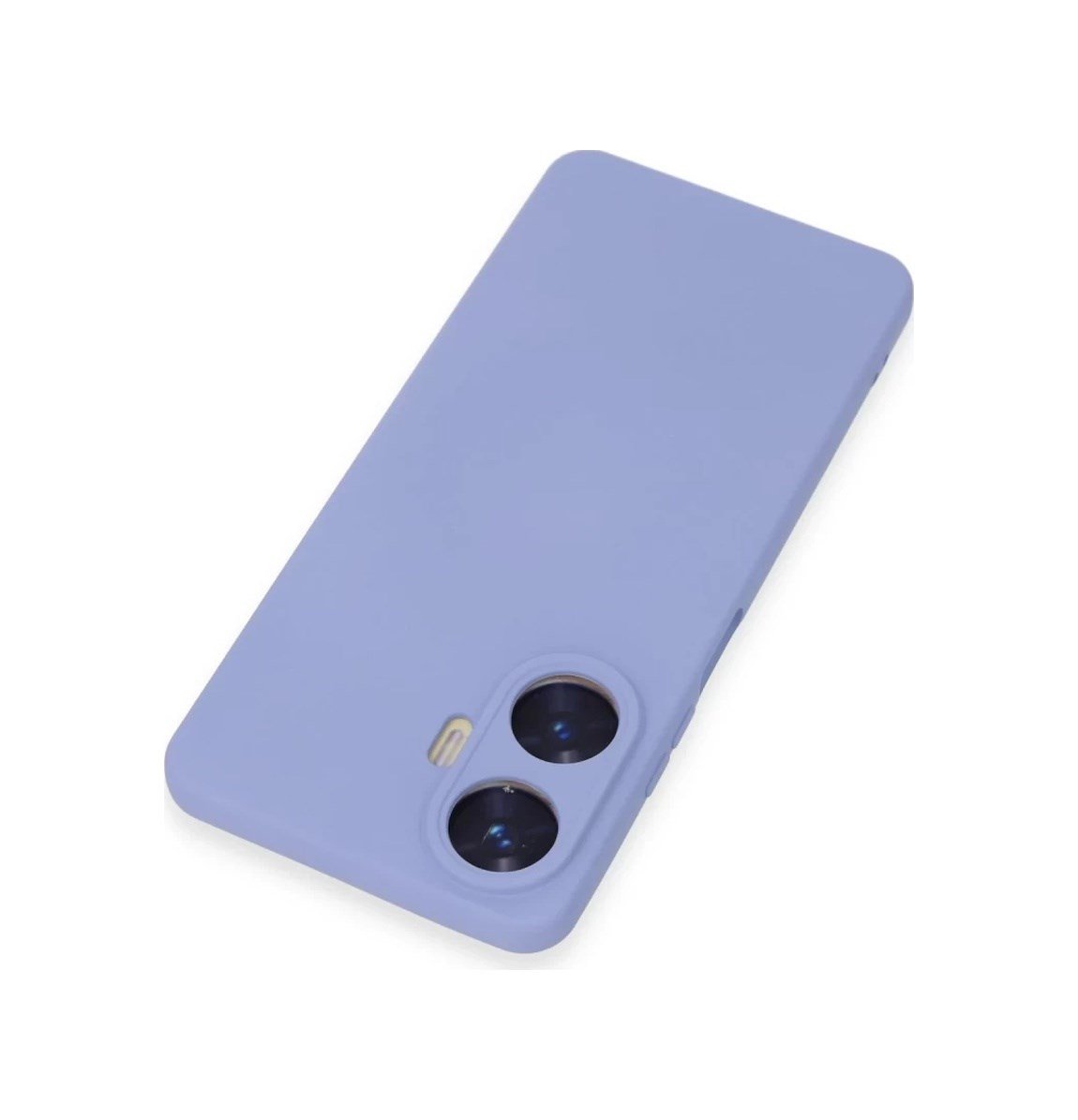 Realme C55 Uyumlu Kılıf Nano İçi Kadife Silikon - Lila Belirtilmemiş