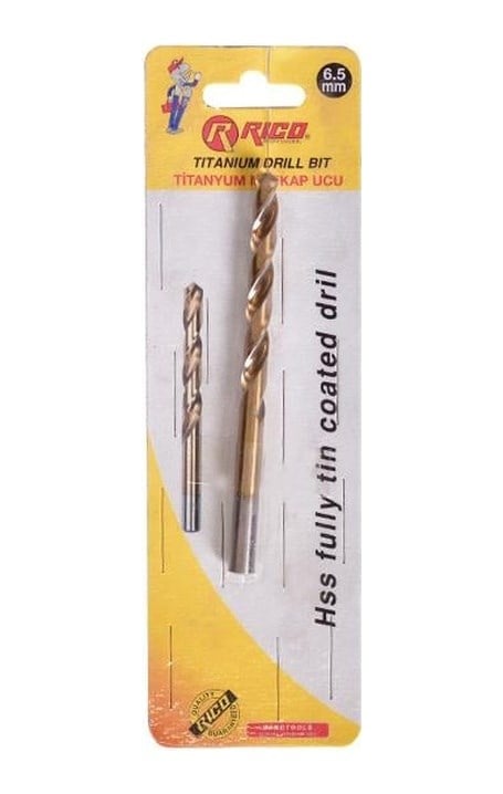 Rt-4365 6.5mm Hss Bls Tin Matkap Ucu 1 Adet