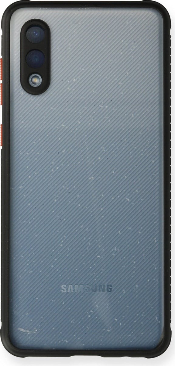 Samsung Galaxy A02 Uyumlu Kılıf Miami Şeffaf Silikon - Siyah Belirtilmemiş