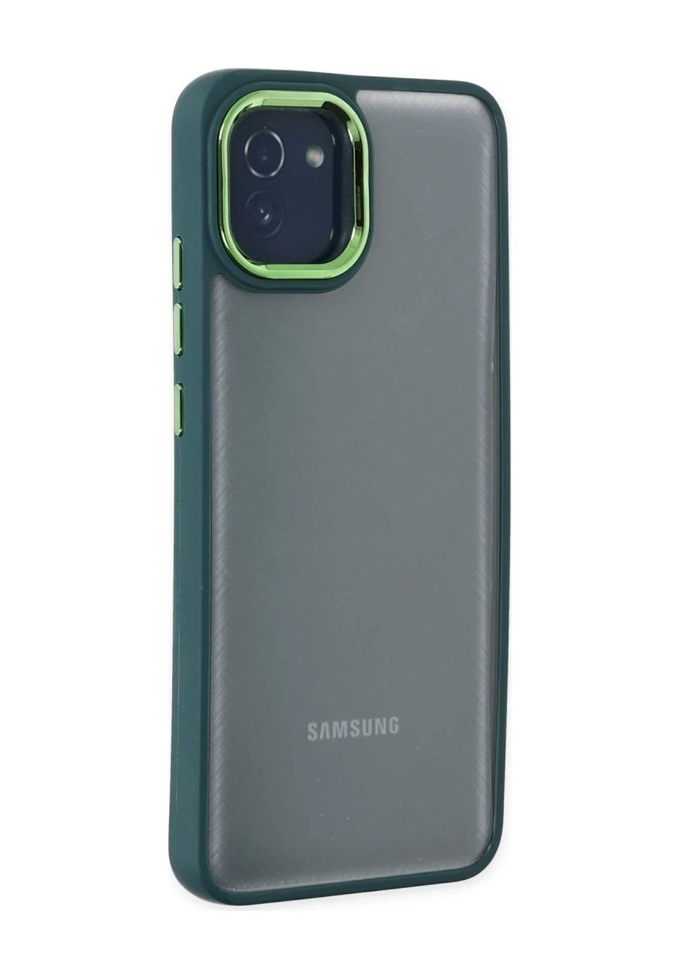 Samsung Galaxy A03 Uyumlu Kılıf Dora Kapak - Haki Yeşil Belirtilmemiş