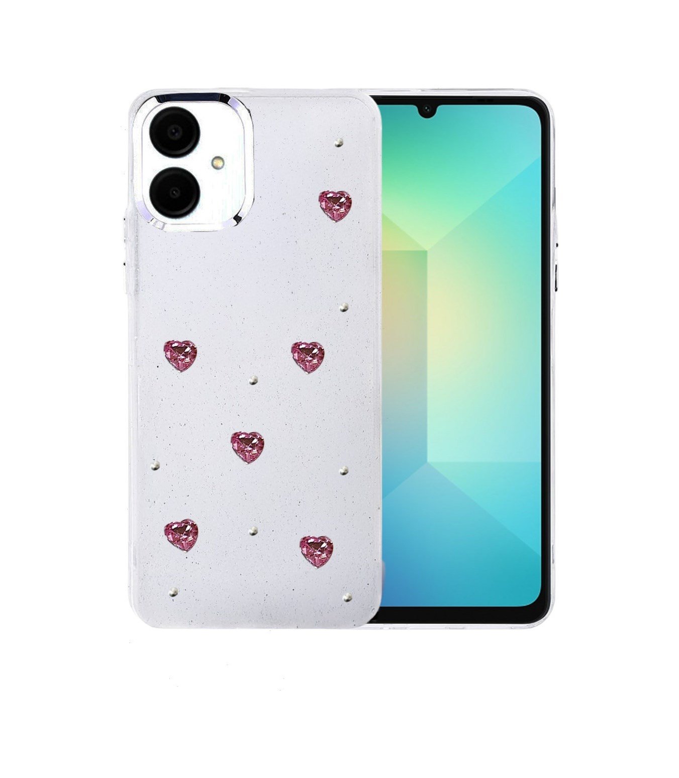 Samsung Galaxy A06 Uyumlu Fiyonk Desenli Kapak - Desen 7 Belirtilmemiş