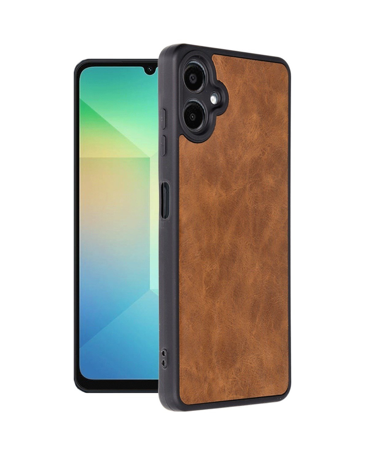 Samsung Galaxy A06 Uyumlu Kılıf Aras Deri Kapak - Taba Belirtilmemiş