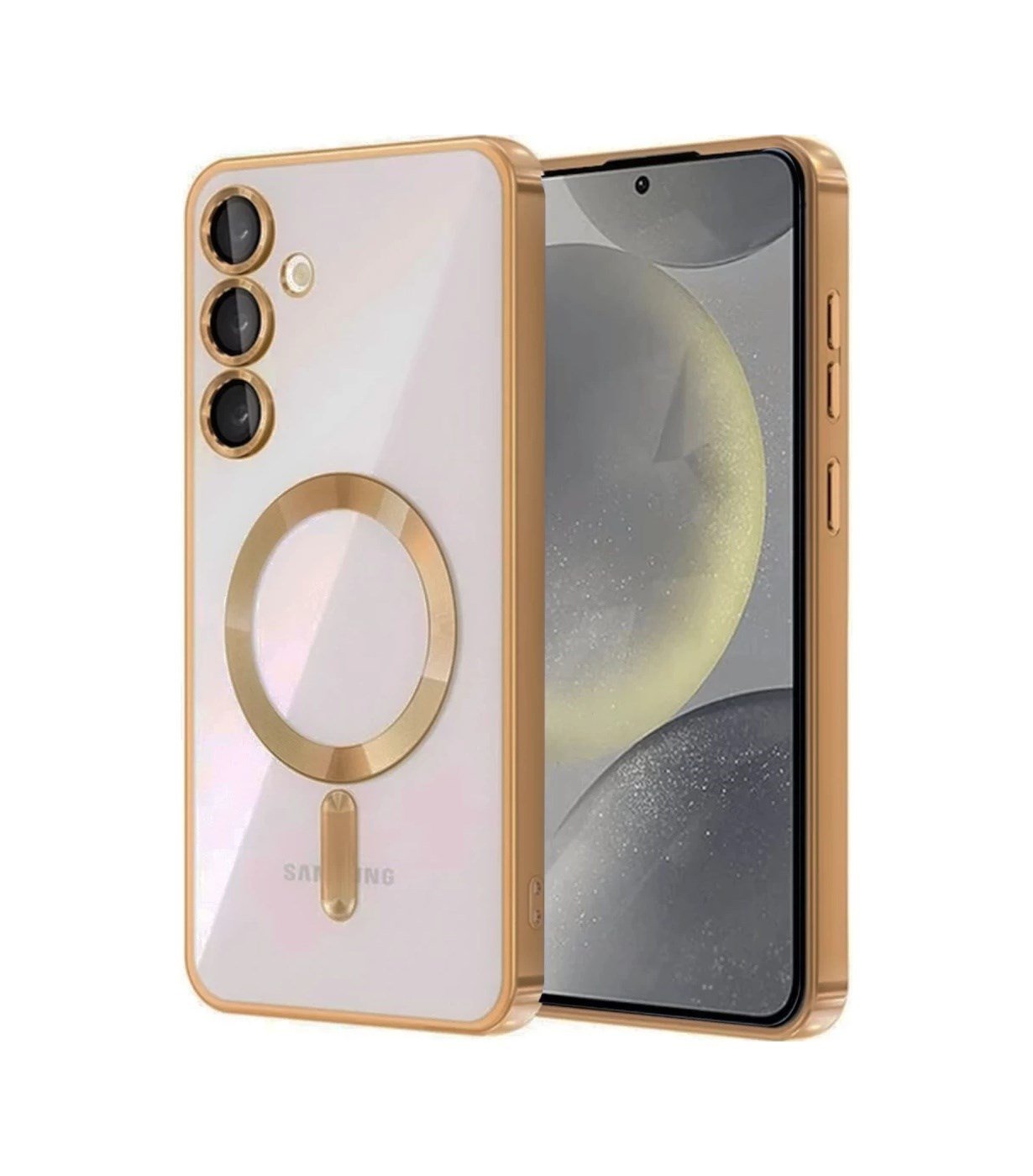 Samsung Galaxy A15 4g Uyumlu Kross Magneticsafe Kapak - Çöl Titanyum Belirtilmemiş