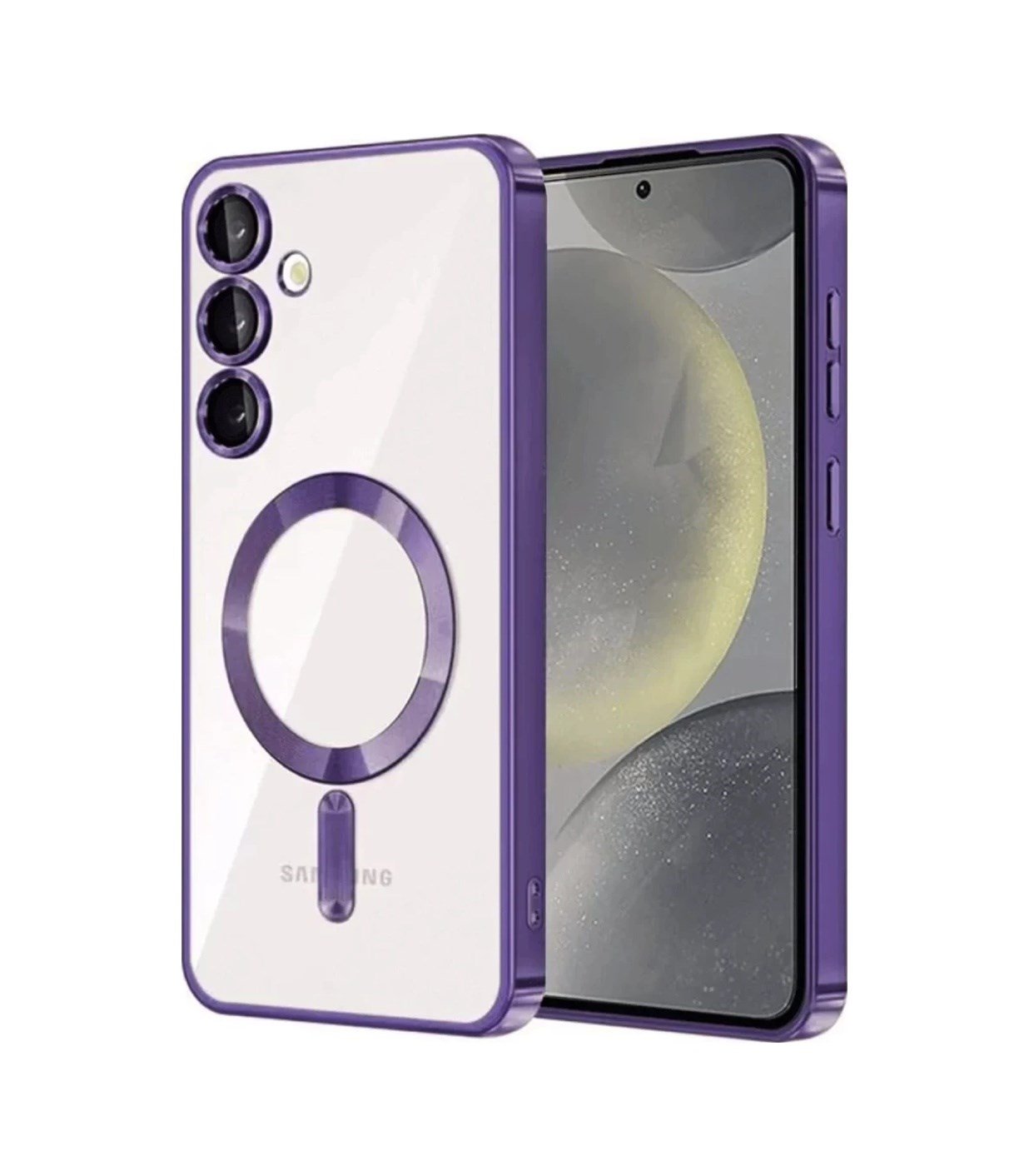Samsung Galaxy A16 5g Uyumlu Kross Magneticsafe Kapak - Mor Belirtilmemiş