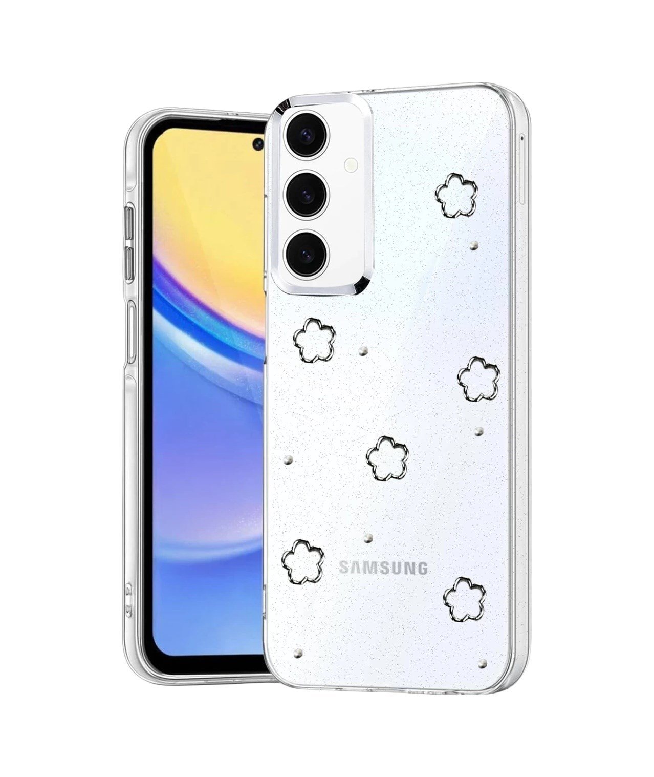 Samsung Galaxy A35 5g Uyumlu Fiyonk Desenli Kapak - Desen 8 Belirtilmemiş