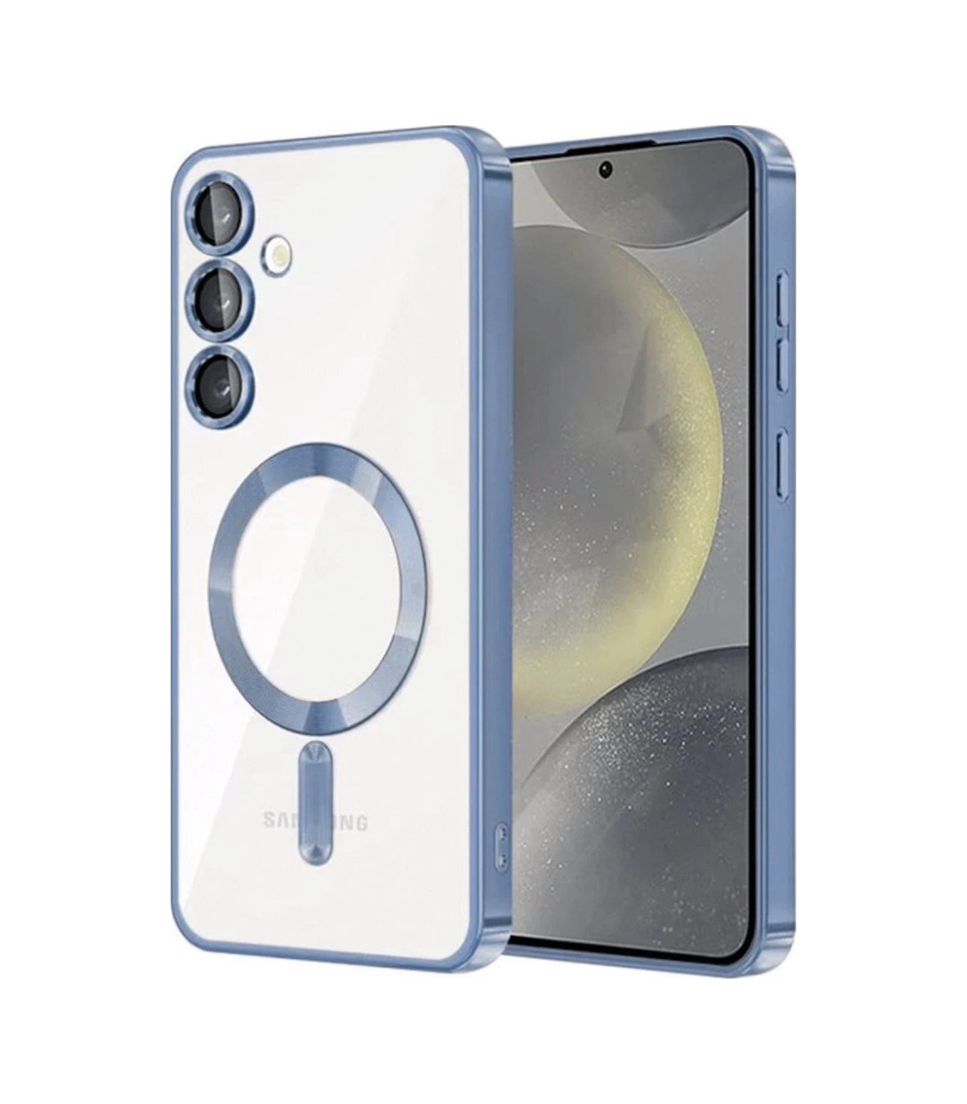 Samsung Galaxy A35 5g Uyumlu Kross Magneticsafe Kapak - Sierra Blue Belirtilmemiş