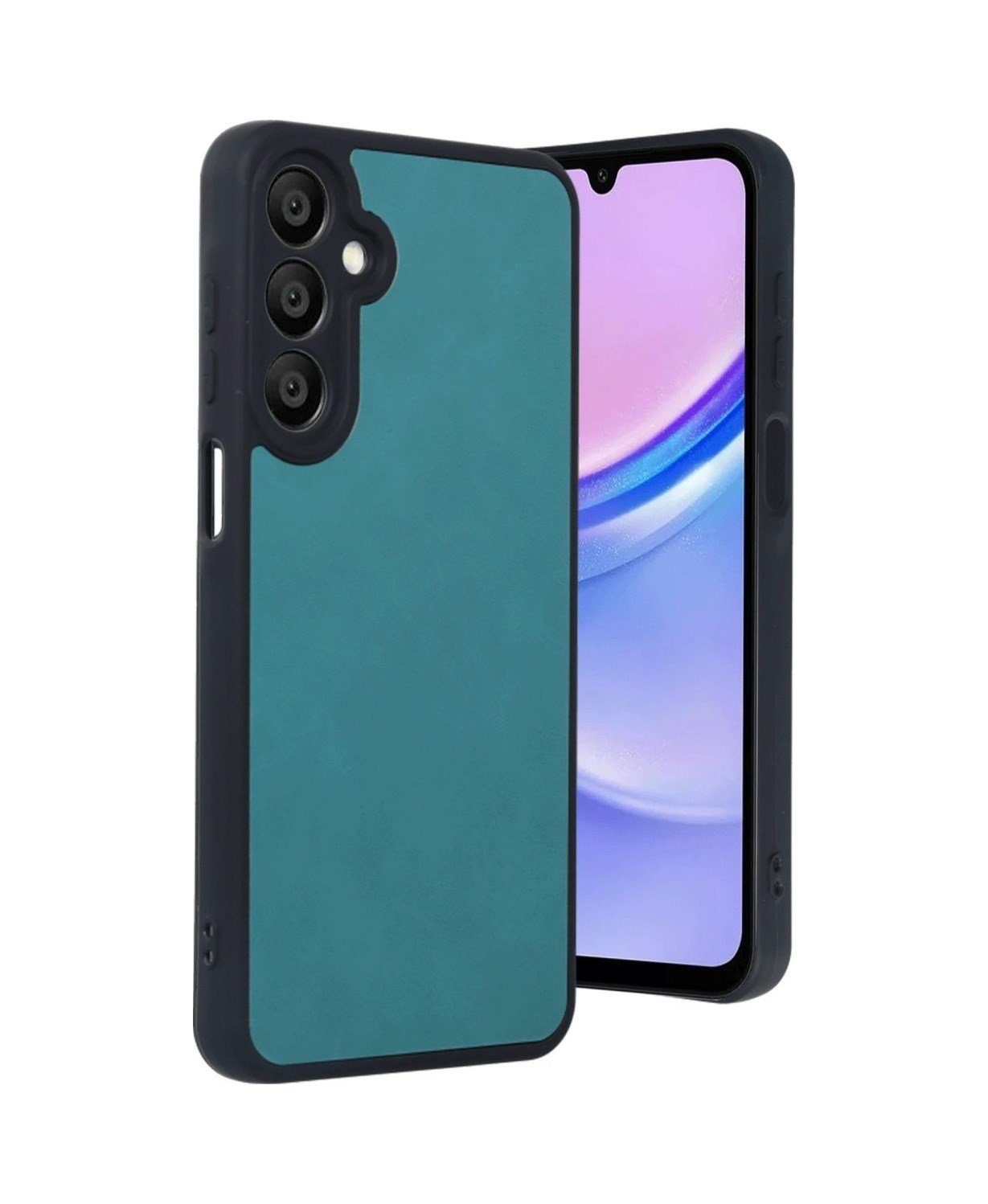 Samsung Galaxy A55 5g Uyumlu Kılıf Aras Deri Kapak - Açık Yeşil Belirtilmemiş