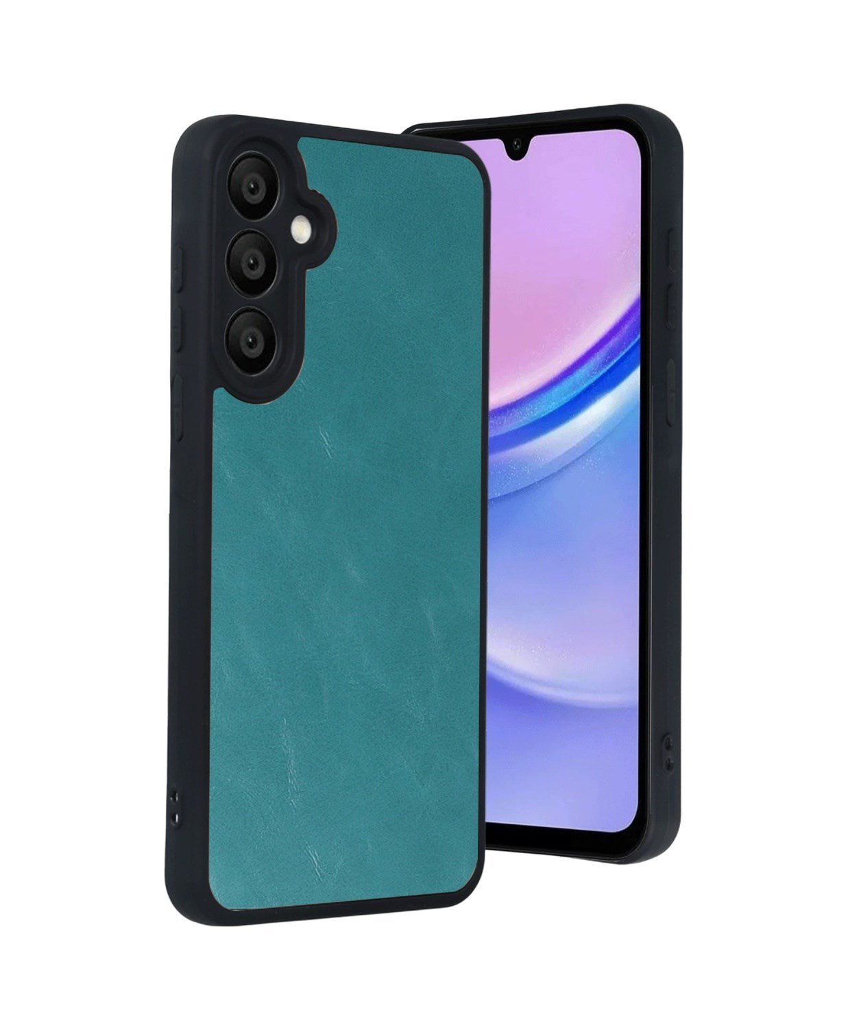 Samsung Galaxy A57 5g Uyumlu Aras Deri Kapak - Açık Yeşil Belirtilmemiş