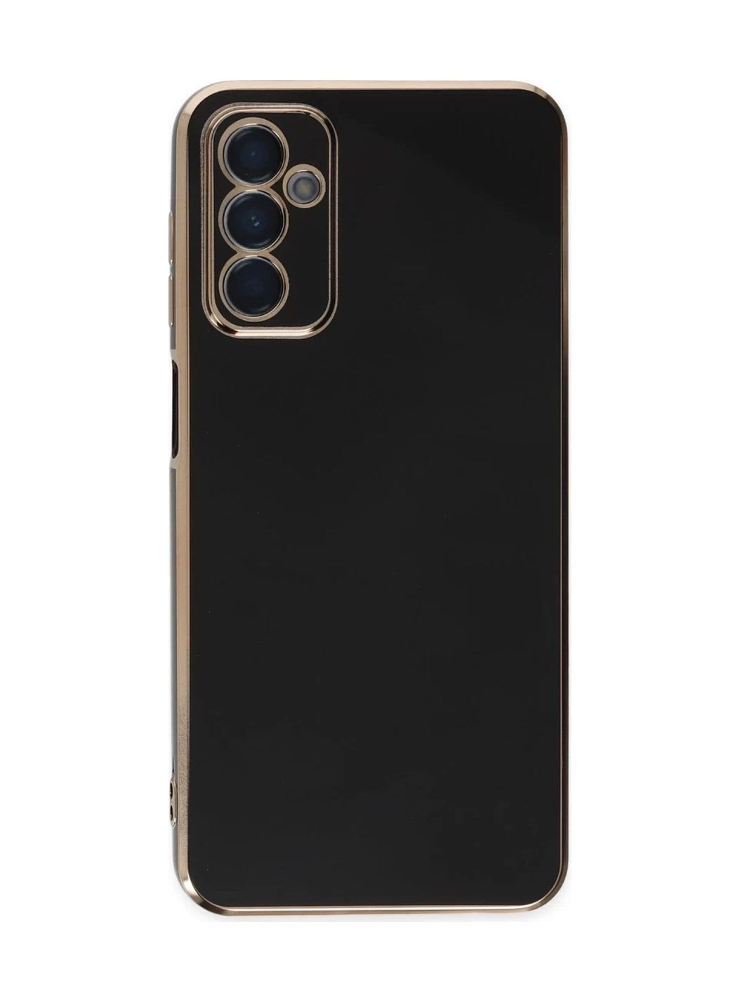Samsung Galaxy M23 Uyumlu Kılıf Volet Silikon - Siyah Belirtilmemiş
