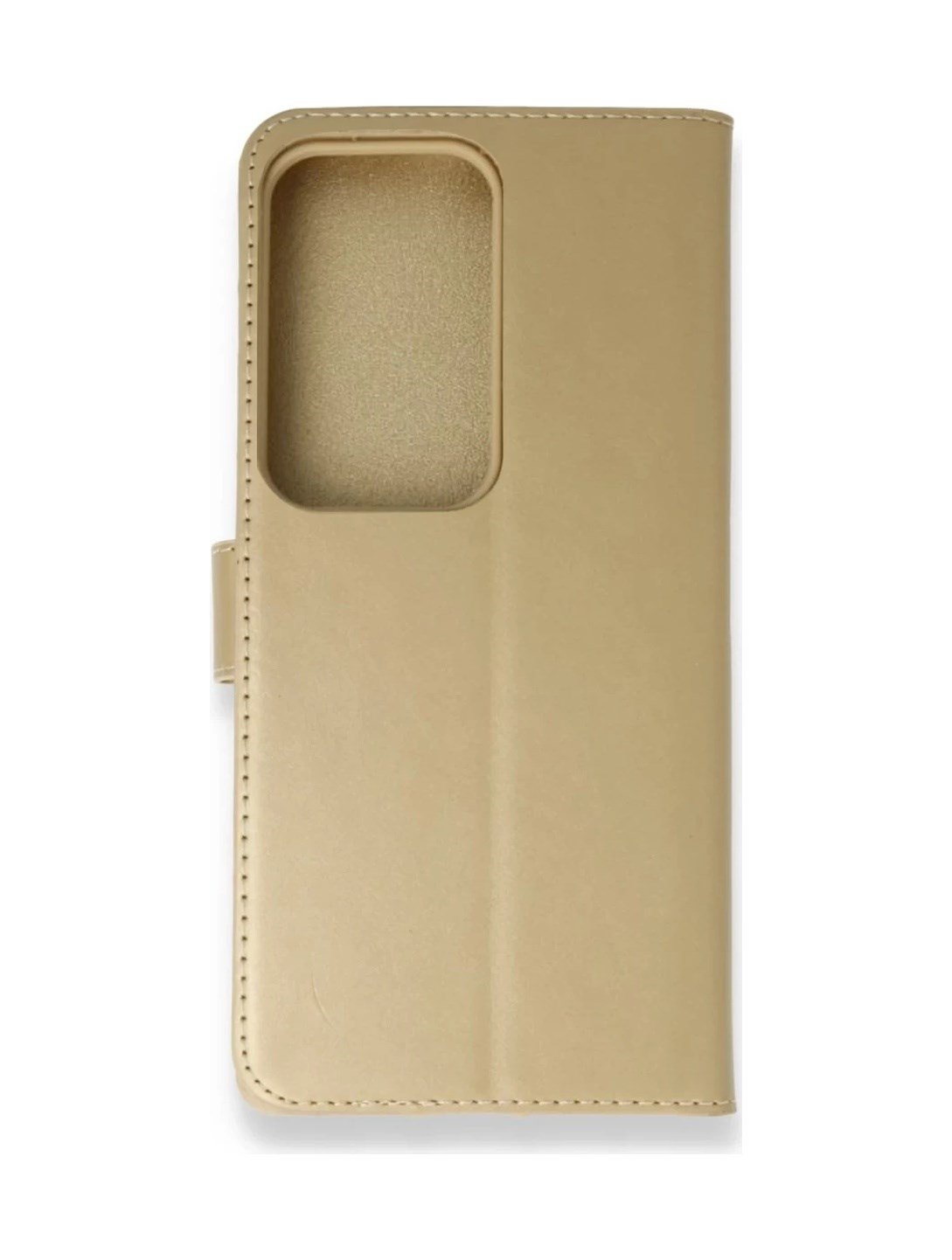 Samsung Galaxy S20 Ultra Uyumlu Trend S Plus Kapaklı Kılıf - Gold Belirtilmemiş