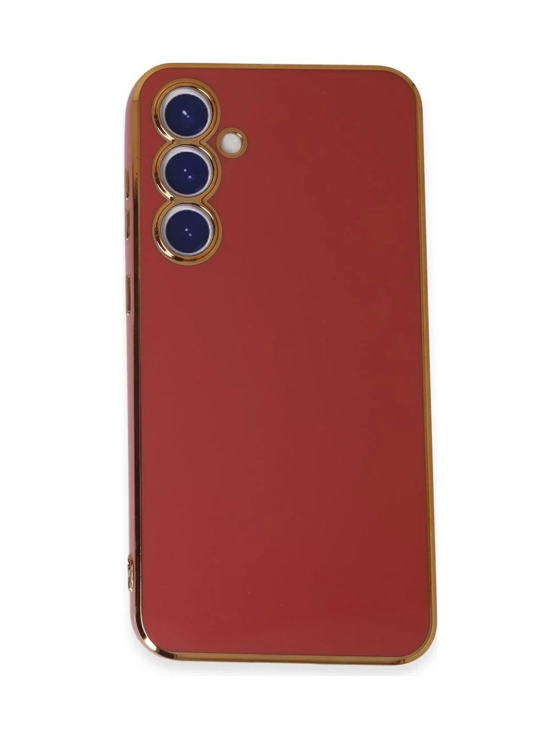 Samsung Galaxy S23 Fe Uyumlu Kılıf Volet Silikon - Kırmızı Belirtilmemiş