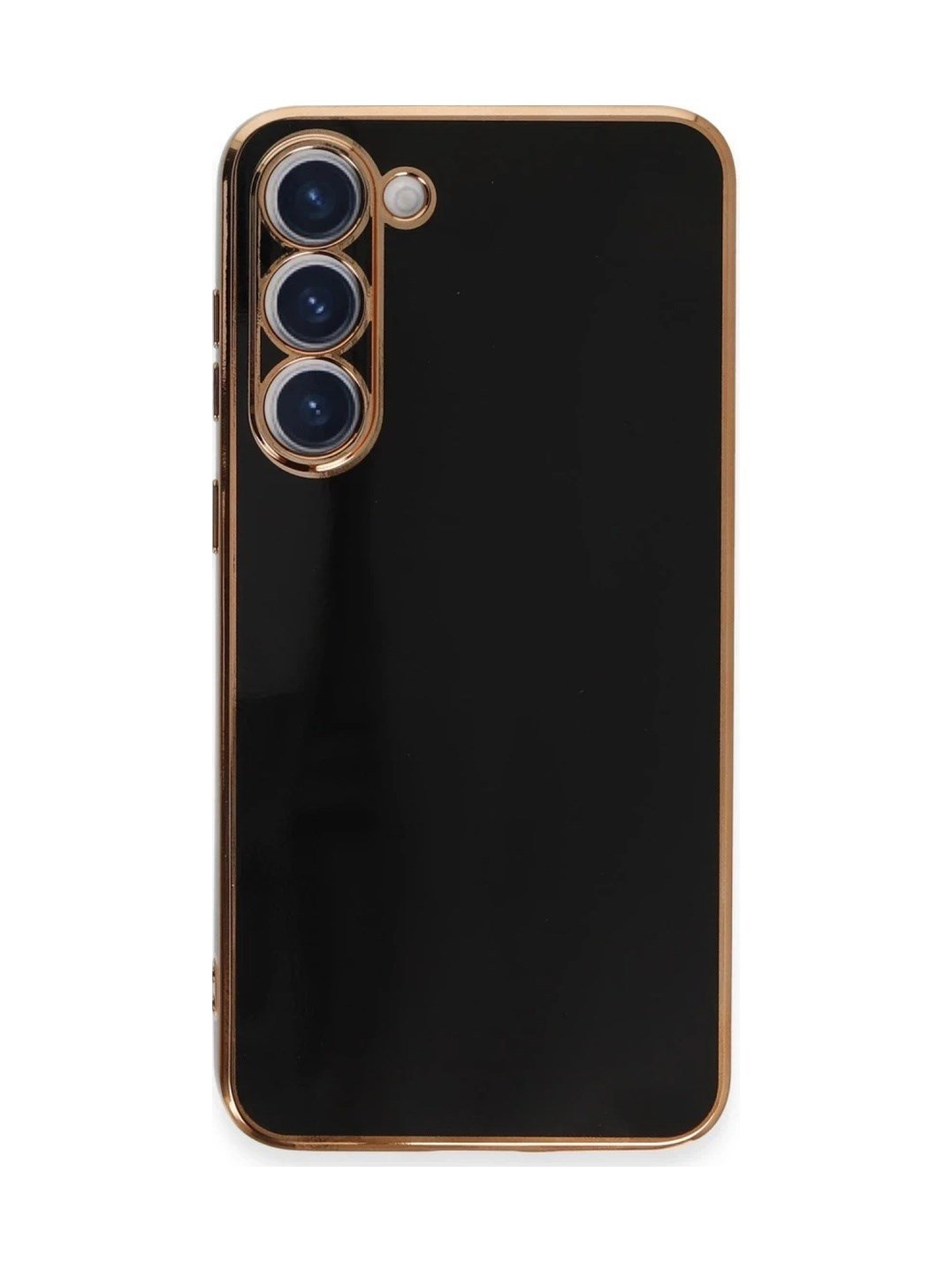 Samsung Galaxy S23 Kılıf Volet Silikon - Siyah 0.2M-Çok Renkli