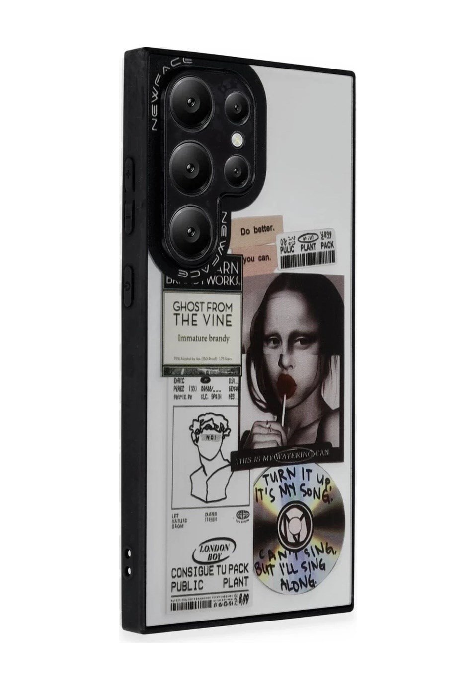 Samsung Galaxy S23 Ultra Uyumlu Kılıf Mirror Desenli Kapak - Mirror - 2 Belirtilmemiş