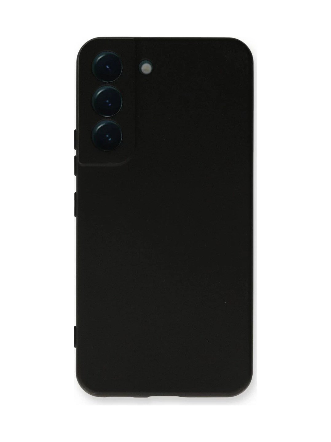 Samsung Galaxy S23 Uyumlu Kılıf Nano İçi Kadife Silikon - Siyah Belirtilmemiş