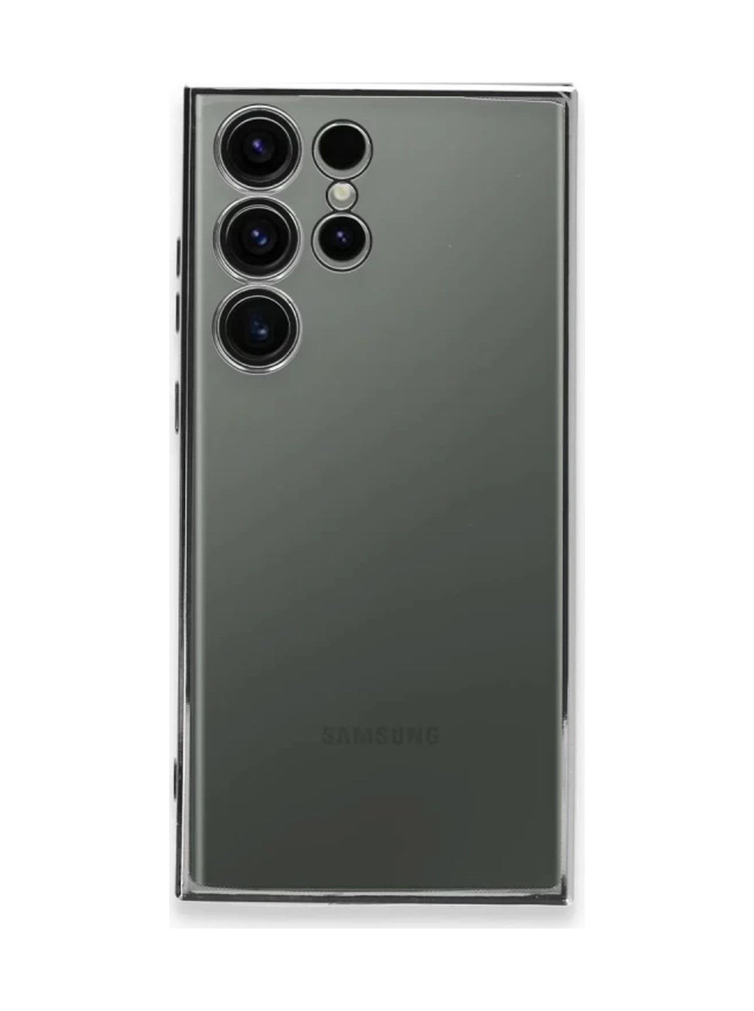 Samsung Galaxy S24 Ultra Uyumlu Kılıf Lensli Silikon - Mor Belirtilmemiş