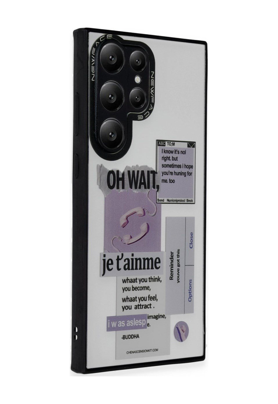 Samsung Galaxy S24 Ultra Uyumlu Kılıf Mirror Desenli Kapak - Mirror - 4 Belirtilmemiş