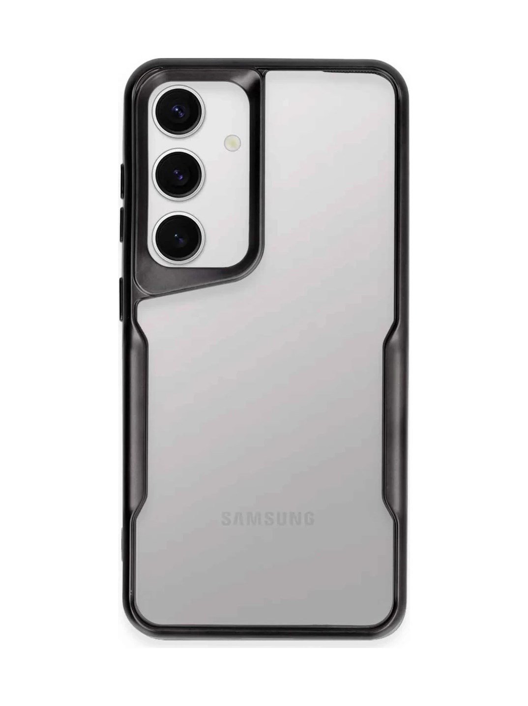 Samsung Galaxy S24 Uyumlu Kılıf Boyi Silikon Kapak - Siyah Belirtilmemiş