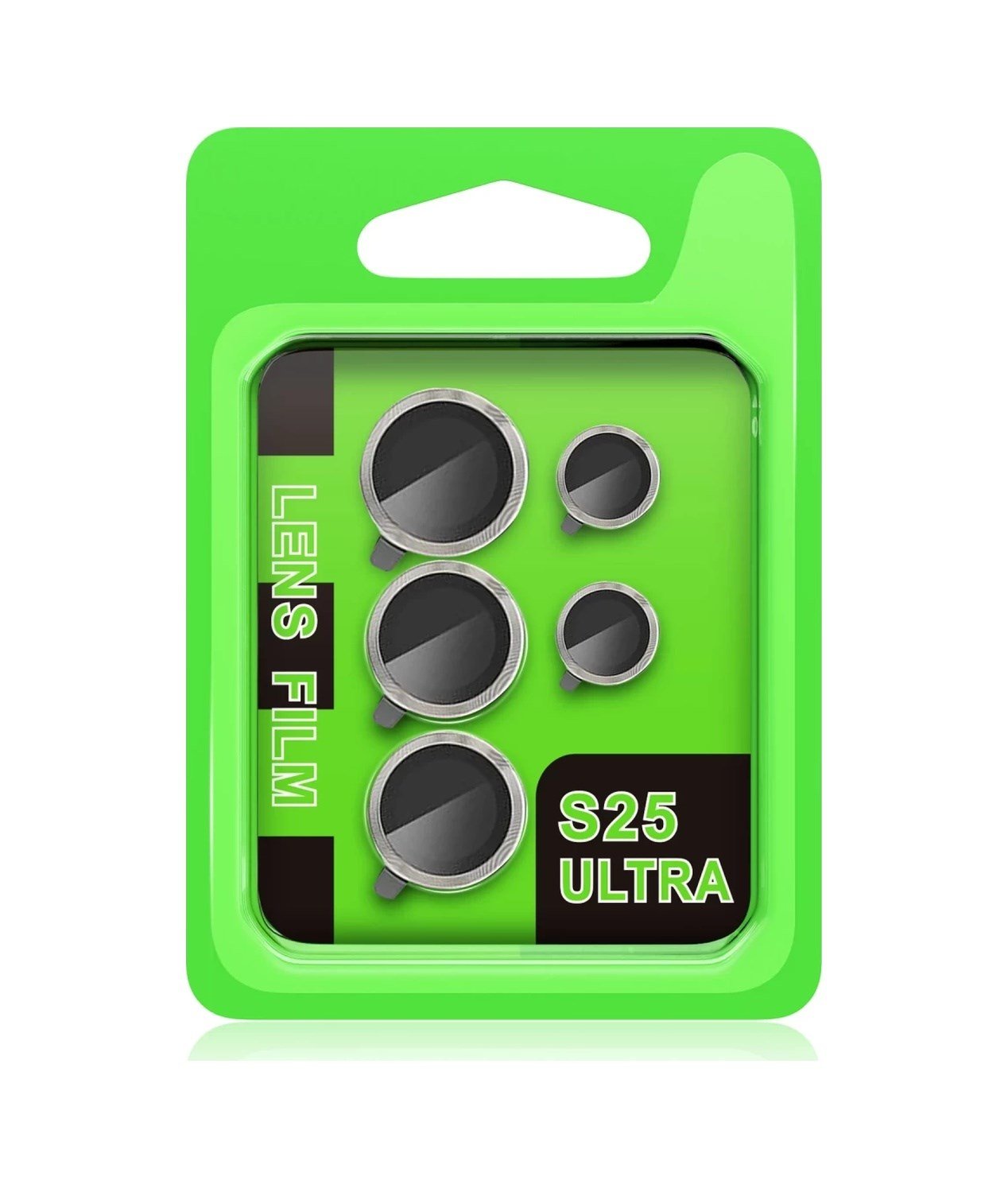 Samsung Galaxy S25 Ultra Uyumlu Raze Metal Kamera Lens - Natural Grey