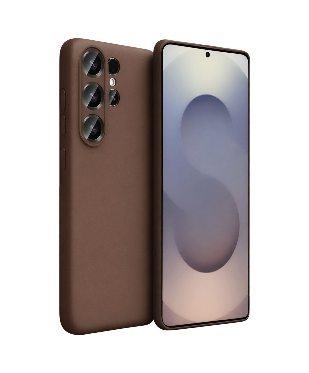 Samsung Galaxy S26 Ultra Uyumlu First Silikon - Kahverengi Belirtilmemiş