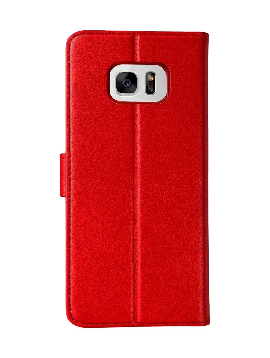 Samsung Galaxy S7 Uyumlu Edge Trend S Plus Kapaklı Kılıf - Kırmızı Belirtilmemiş