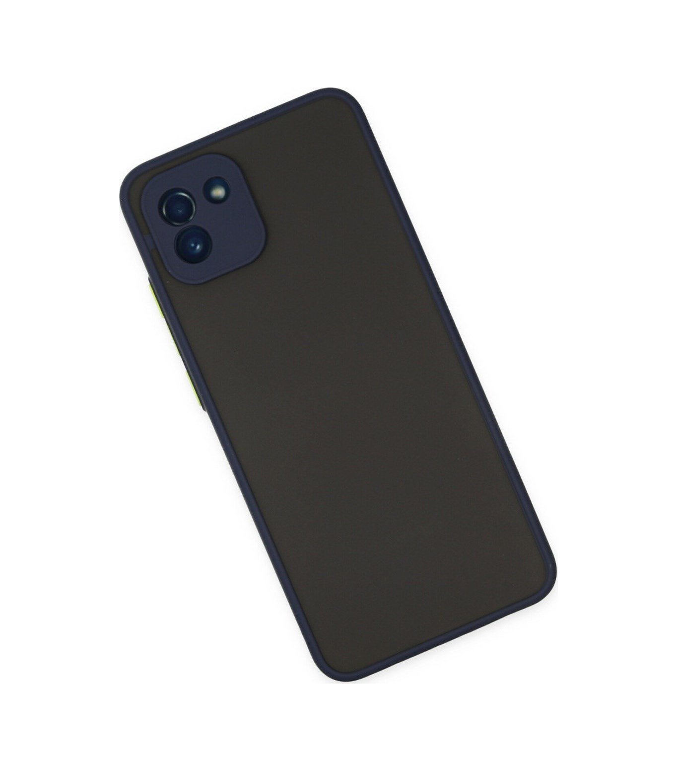 Samsung Galaxy Uyumlu,   A03 Kılıf Montreal Silikon Kapak - Lacivert Belirtilmemiş