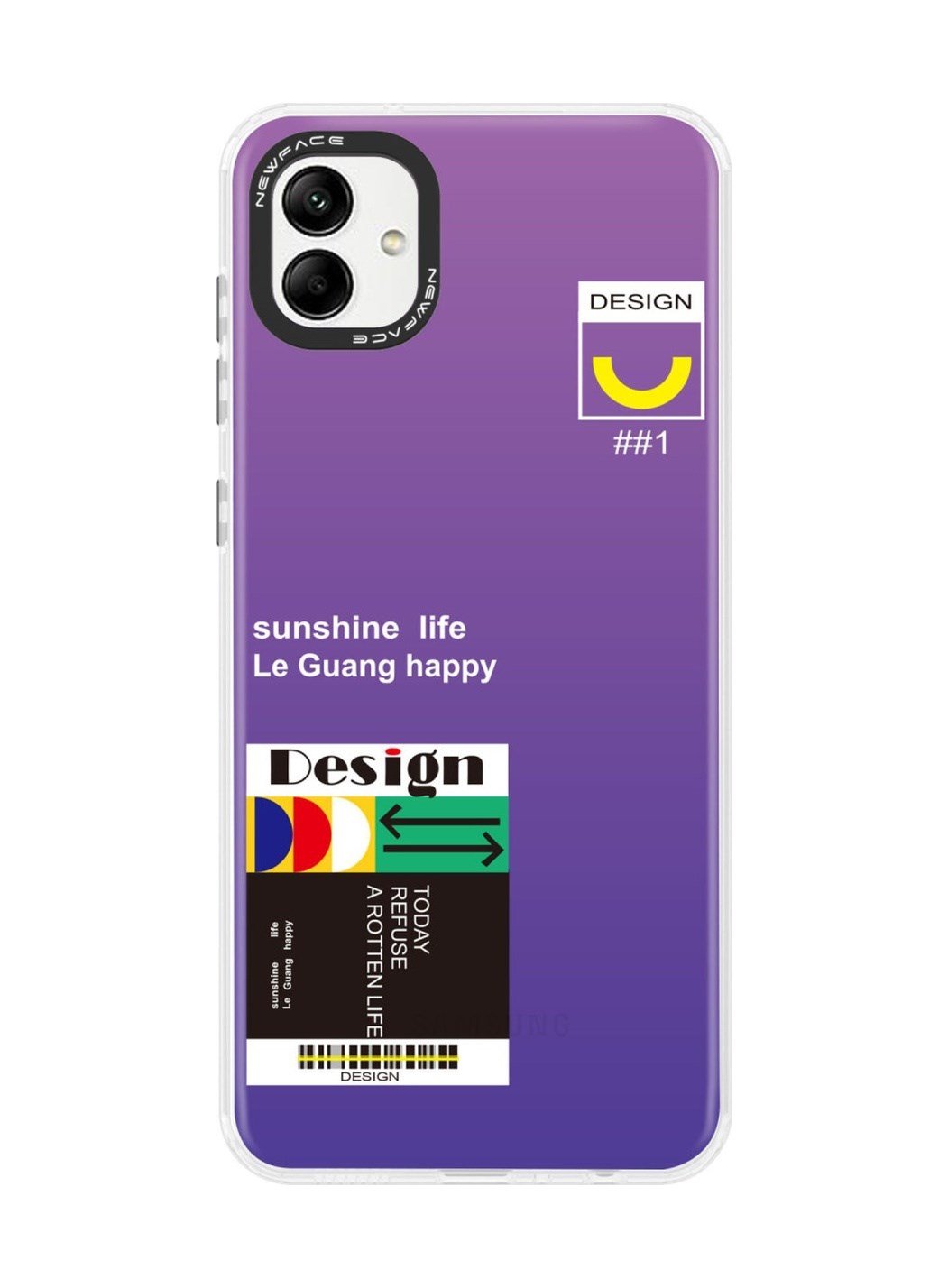 Samsung Galaxy Uyumlu   A04 Kılıf Estoril Desenli Kapak - Estoril - 4 Belirtilmemiş