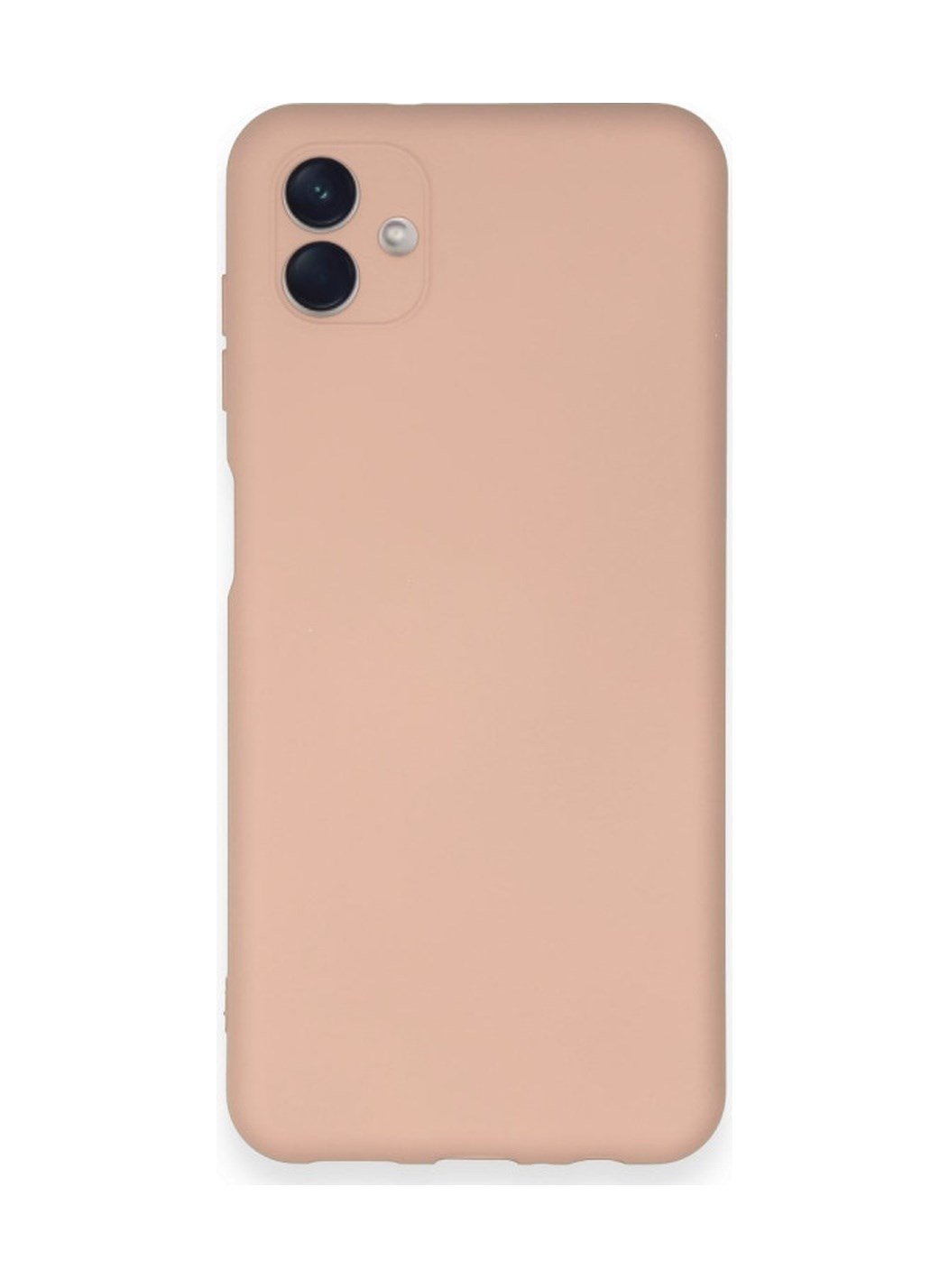 Samsung Galaxy Uyumlu   A04 Kılıf Nano İçi Kadife Silikon - Pudra Belirtilmemiş