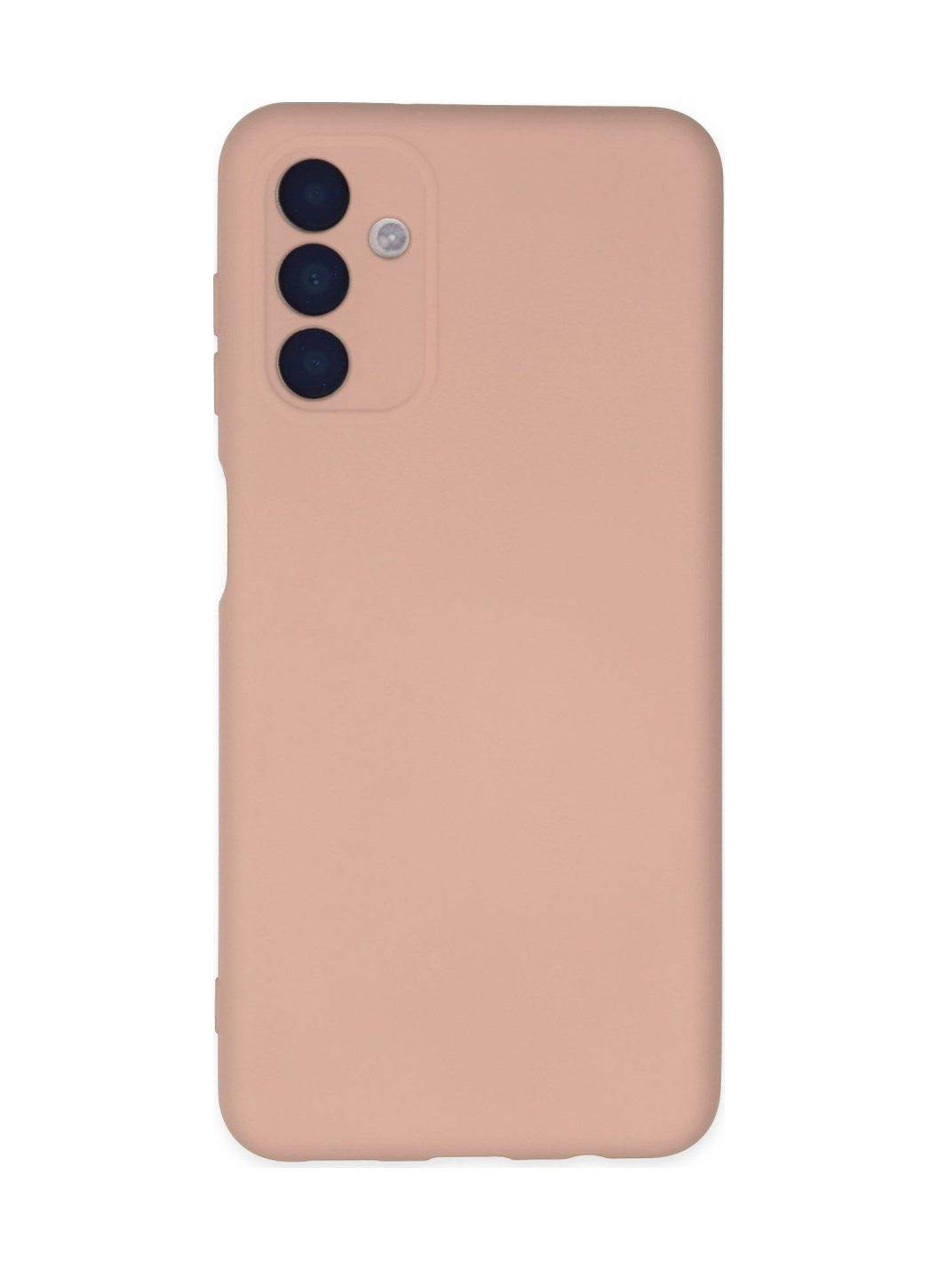 Samsung Galaxy Uyumlu   A04s Kılıf Nano İçi Kadife Silikon - Pudra Belirtilmemiş