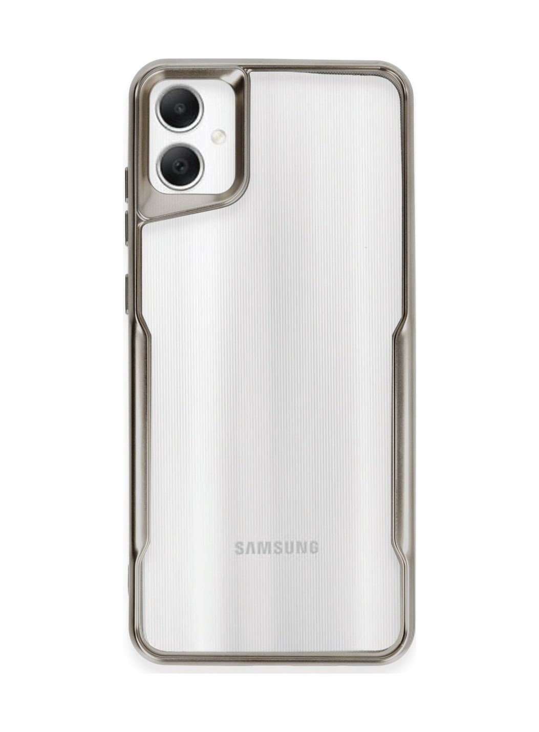 Samsung Galaxy Uyumlu   A05 Kılıf Boyi Silikon Kapak - Titan Gri Belirtilmemiş