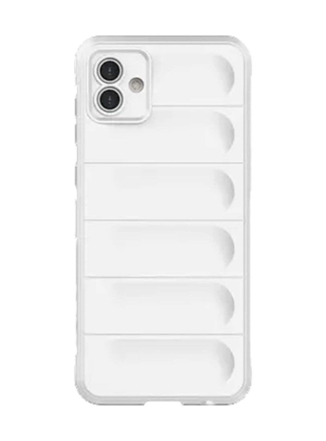 Samsung Galaxy Uyumlu   A05 Kılıf Optimum Silikon - Krem Belirtilmemiş