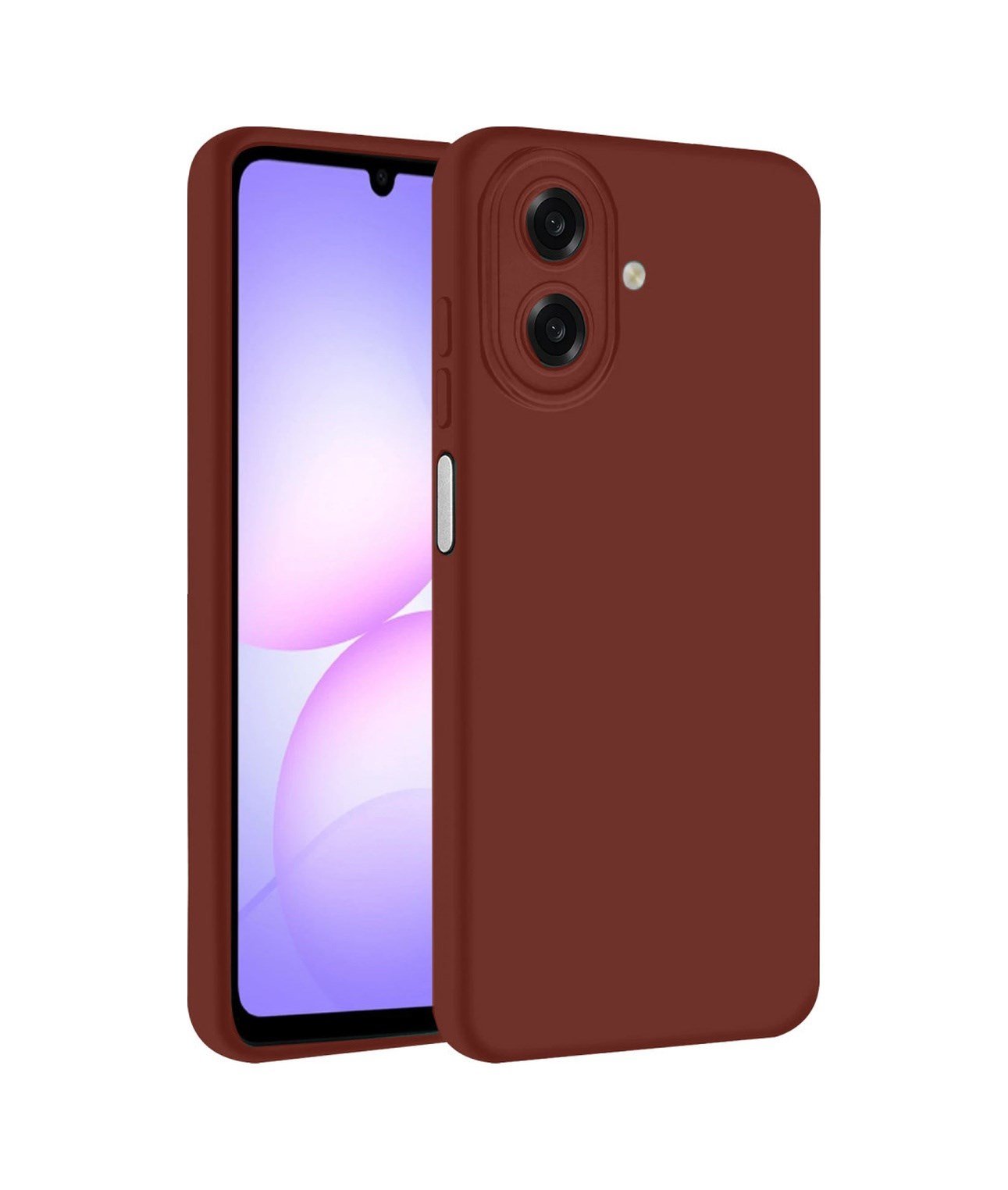 Samsung Galaxy Uyumlu   A07 4g First Silikon - Bordo Belirtilmemiş