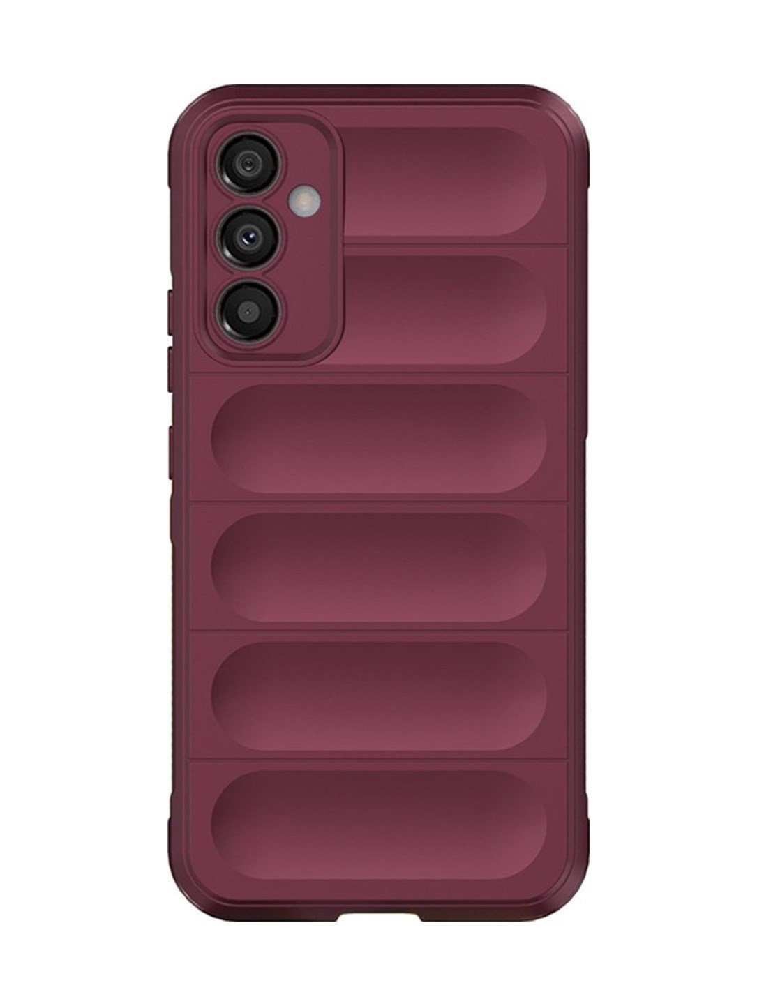 Samsung Galaxy Uyumlu   A15 4g Kılıf Optimum Silikon - Bordo Belirtilmemiş