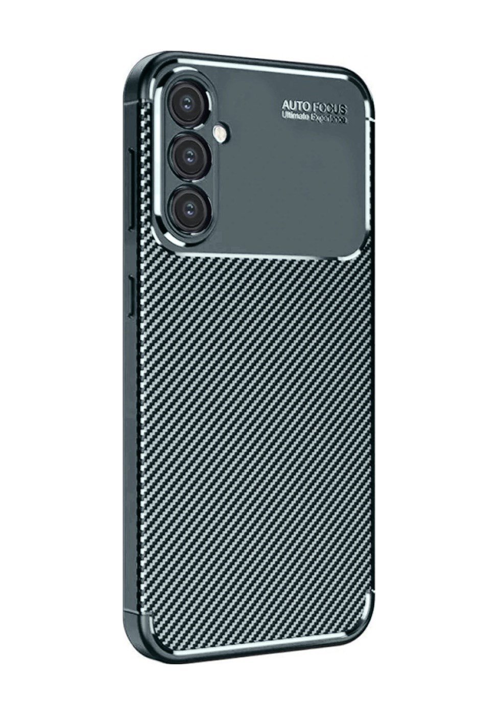 Samsung Galaxy Uyumlu   A16 5g Kılıf Auto Focus Karbon Kapak - Koyu Yeşil Belirtilmemiş