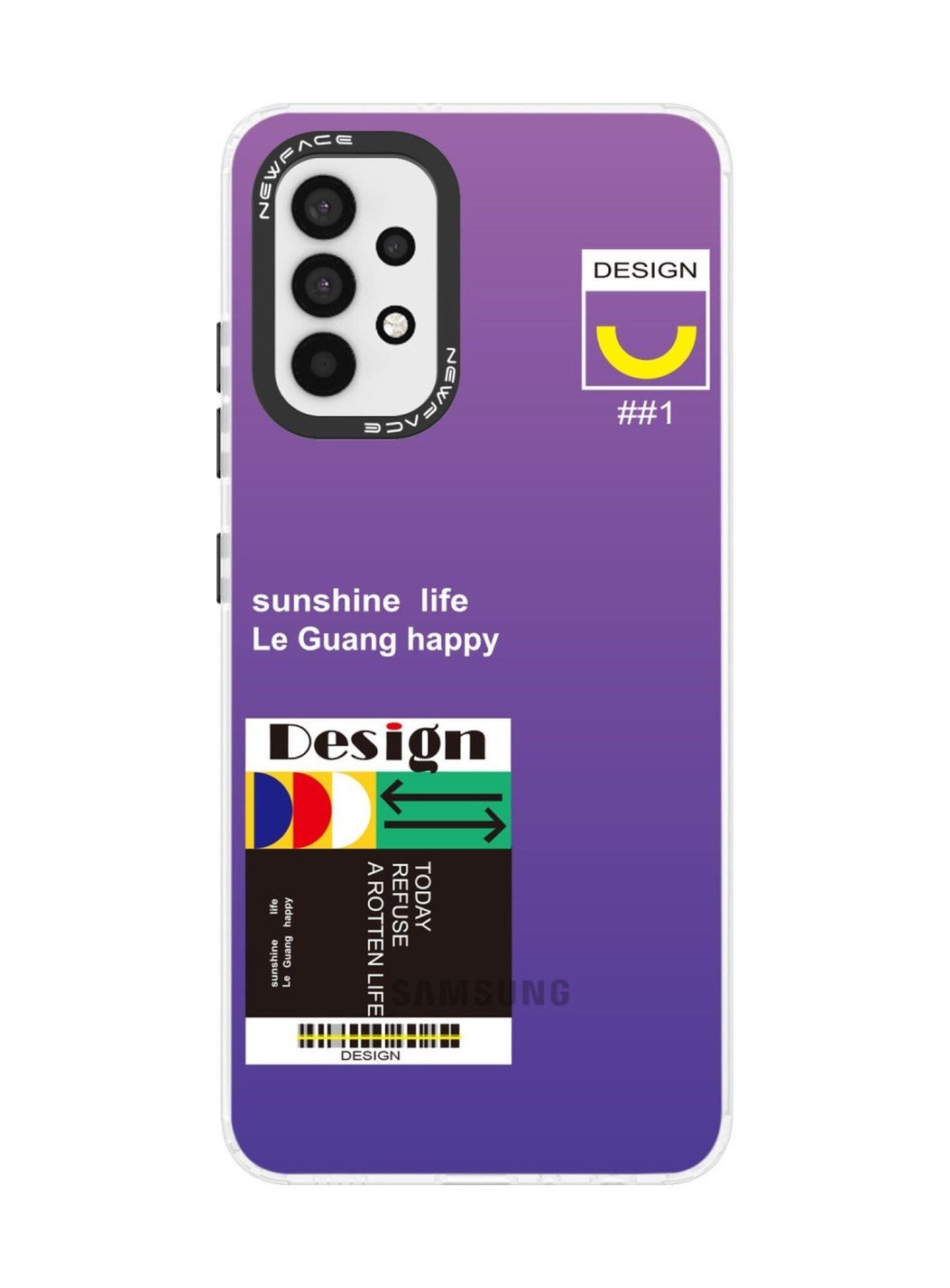 Samsung Galaxy Uyumlu   A33 5g Kılıf Estoril Desenli Kapak - Estoril - 4 Belirtilmemiş