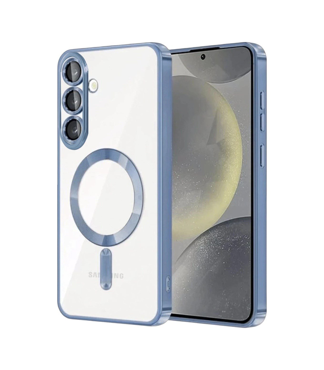 Samsung Galaxy Uyumlu  A37 5g Kross Magneticsafe Kapak - Sierra Blue Belirtilmemiş