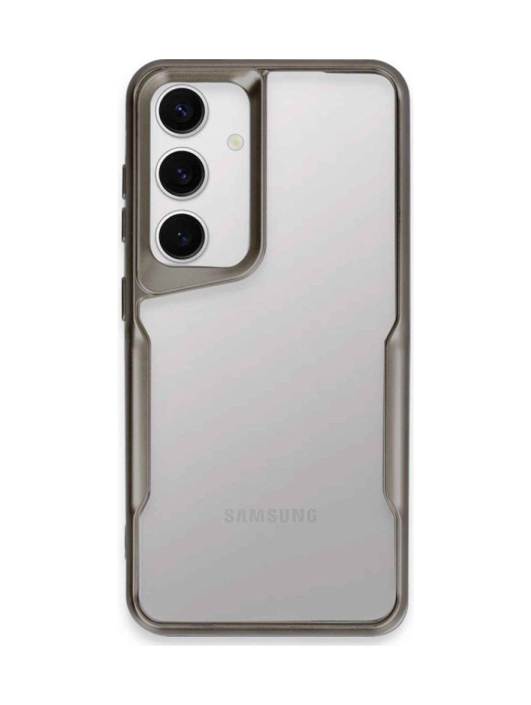 Samsung Galaxy Uyumlu   A55 5g Kılıf Boyi Silikon Kapak - Titan Gri Belirtilmemiş