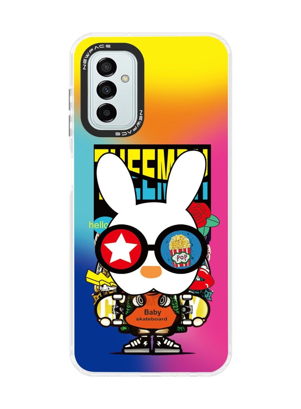 Samsung Galaxy Uyumlu   M13 Kılıf Estoril Desenli Kapak - Estoril - 10 Belirtilmemiş