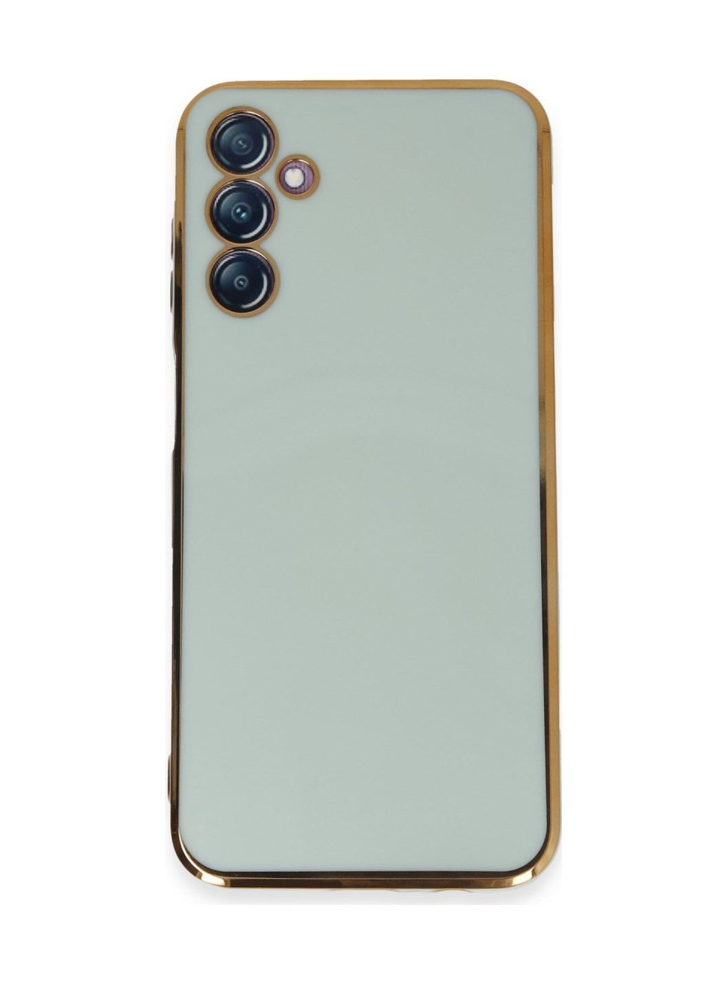 Samsung Galaxy Uyumlu   M14 5g Kılıf Volet Silikon - Açık Yeşil Belirtilmemiş